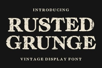 Rust Grunge Fonts: Design Ideas & Creative Projects