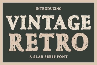 Retro Font Styles for Your Creative Projects